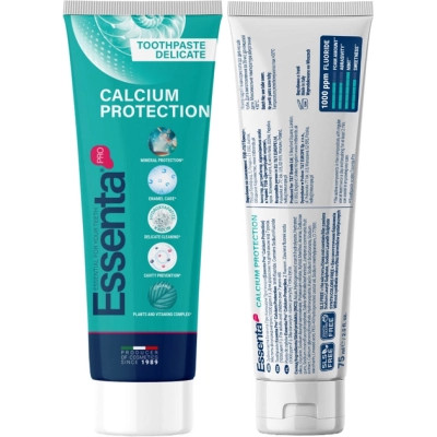 Зубная паста Essenta Pro Calcium Protection 75 мл (8031447500053) Винница - изображение 2