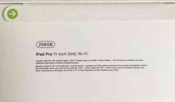 Планшет Apple iPad Pro 11'' (M4) Wi-Fi 256GB Space Black Киев