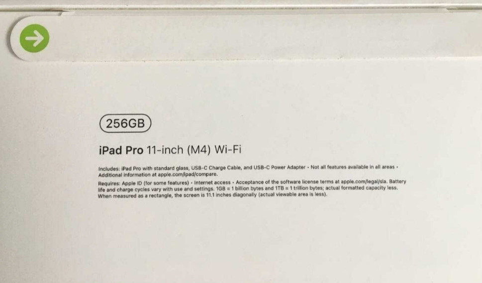 Планшет Apple iPad Pro 11'' (M4) Wi-Fi 256GB Space Black Киев - изображение 2