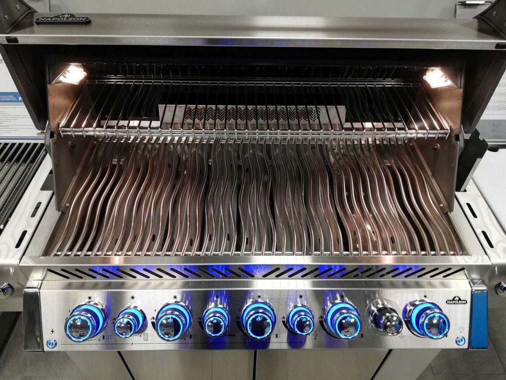 Газовий гриль Napoleon Prestige PRO P-665 з бічним пальником Sizzle Zone і вертілем (69632) нерж сталь PRO665RSIBPSS Код: 004559 Рівне - фото 10