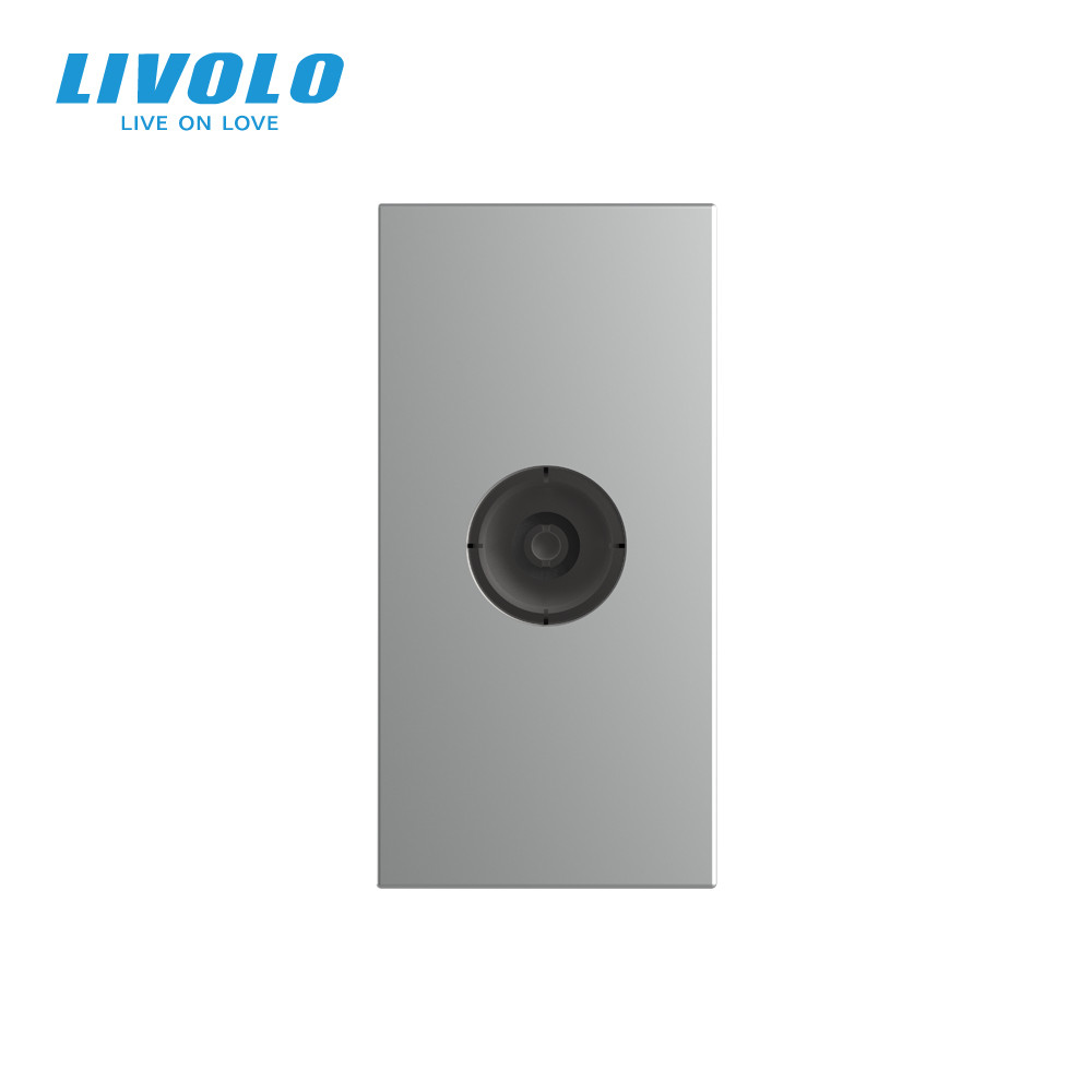 LIVOLO Телевізійна розетка LIVOLO, сіра, модуль 0.5 поста, TV гніздо для антени / ресивера (VL- Коломия - фото 7