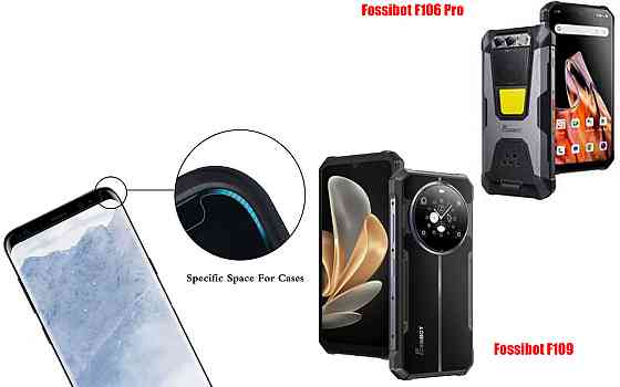 Захисне скло HyperGlass Pro для Fossibot F106 Pro, Fossibot F109 – максимальна чутливість та захист Київ