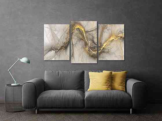 Модульная картина в гостиную / спальню     Флю-Арт Art-716_3 100x150 см Киев