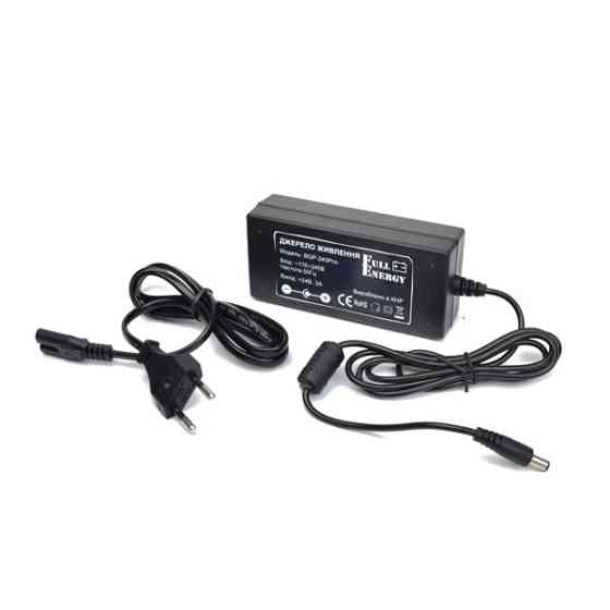 Блок живлення Full Energy BGP-243Pro 24 В / 3 А (Довжина мережевого і вихідного кабелів: 1.15 м) Київ