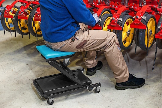 Лежак - стілець для автослюсаря підкатний 2в1 Hazet 195N-3 Одеса - фото 4