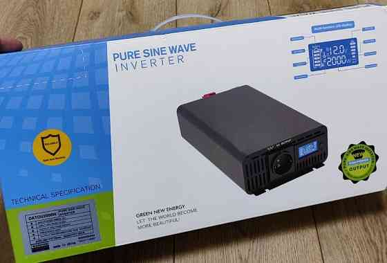 Инвертор 12v DATOUBOSS 2000W(4000W)Чистый синус. Харьков