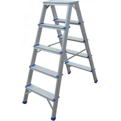 Лестница Werk стремянка алюминиевая (двусторонняя) - LB405 (90247) Винница