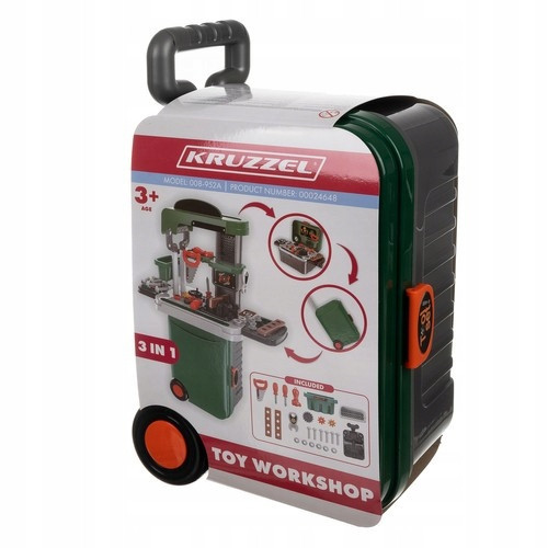 Детская мастерская игрушек с инструментами та чемоданом Kruzzel (24648) Нововолынск - изображение 8