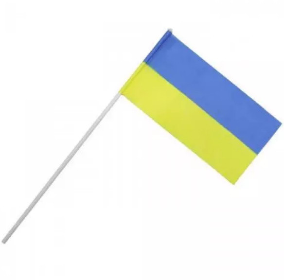 Флаг Украина маленький 100 шт Киев - изображение 1