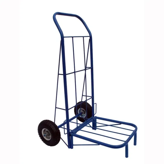 Складская двухколесная тележка ТЦСП-260, ручная грузовая до 260 кг, для коробок, баллонов, ящиков. Харьков