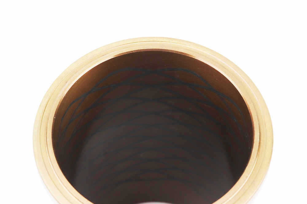 Гільза циліндра R190N (H-160mm, Dпоршня-90mm, Dвінця-108,75mm, Dверх.пояс-104,75mm, Dниж.пояс-103mm), жовта, з насічкою Київ - фото 2