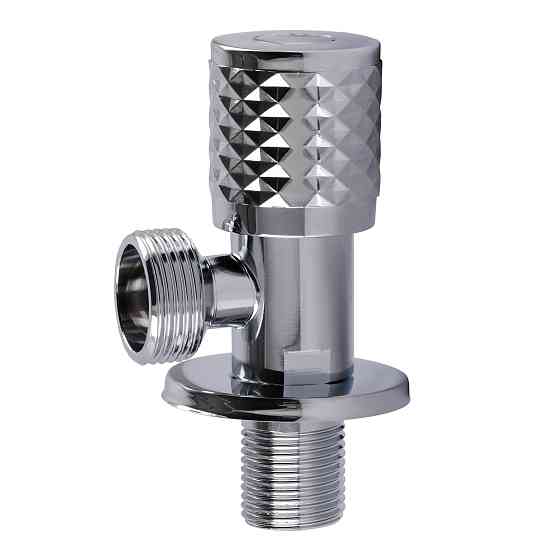 Кран кутовий кераміка  PROFESSIONAL EXCLUSIVE 1/2″X3/4″ 898 CHROME (1шт.) Киев