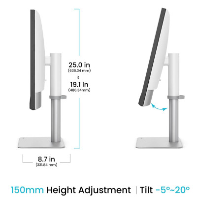 Монітор BenQ PD3226G White-Silver Вінниця - фото 5