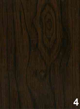 Двері гармошка напівостековані 860х2030х10мм Дуб Темний No4 глянець Дніпро