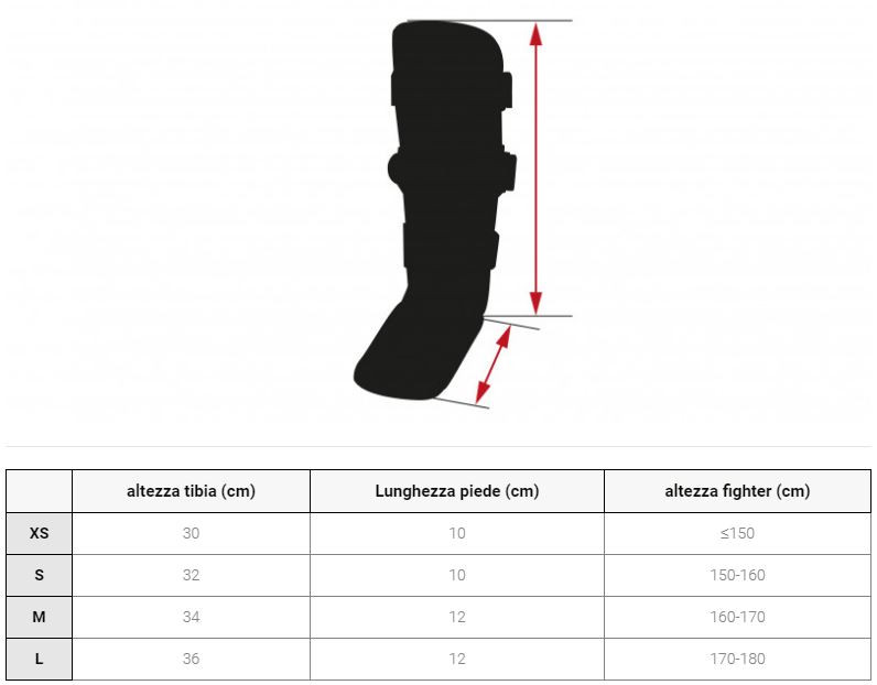 Захист гомілки Leone Shock Black S Кам'янське - фото 8