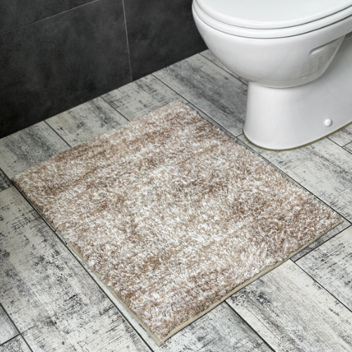 Килимок для ванної 60*50см Comfort коричневий поліестер Дариана Житомир