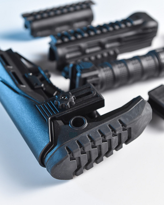 Обвес для АК приклад черный тюнинг ручка сошка антапка Одесса - изображение 16