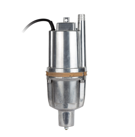 Насос вібраційний нижній забір води 0,25 кВт 75м 18 л/хв d100мм 10м кабелю Wetron Житомир