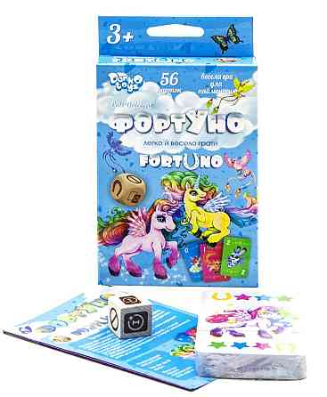 Карткова гра "Фортуна. Cute Unicorns" (укр) Dankotoys Київ