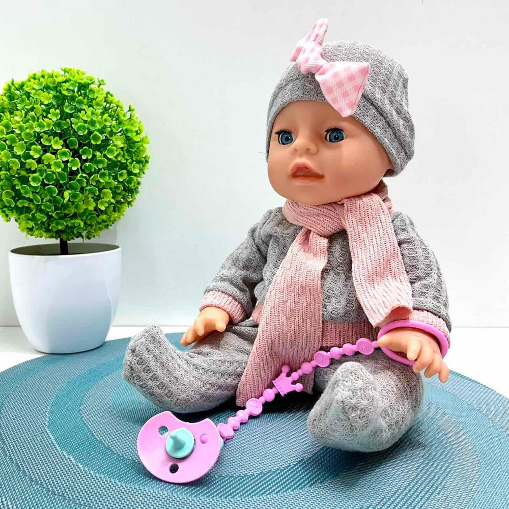 Пупс функціональний Чудо Малюк 7 функцій пляшечка соска горщик в комплекті 33см Вид 1 (YL2435A-A-B-I-DM) Чернигов - изображение 2