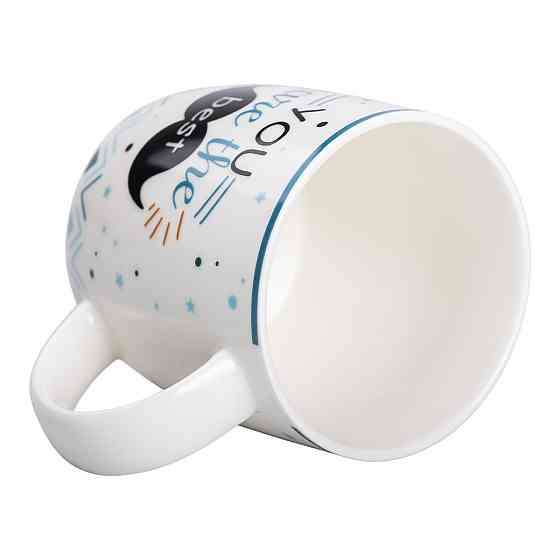 Liling Rongxiang Ceramic Чашка порцелянова з написами 450 (мл) You are the best RX-N240278YB Коломыя