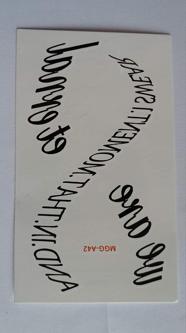 Тимчасове тату 10*6см Київ - фото 1