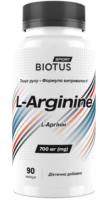 L-аргинин Biotus L-Arginine 90 капс Киев - изображение 1
