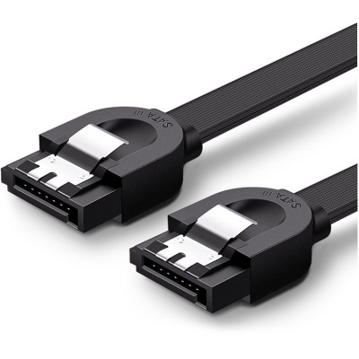 Кабель для передачі даних SATA 3 Data Cable 0.5m US217 Black Ugreen (30796) Вінниця - фото 1