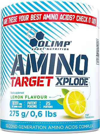 Амінокислотний комплекс Olimp Amino Target Xplode 275 г, лимон Луцьк