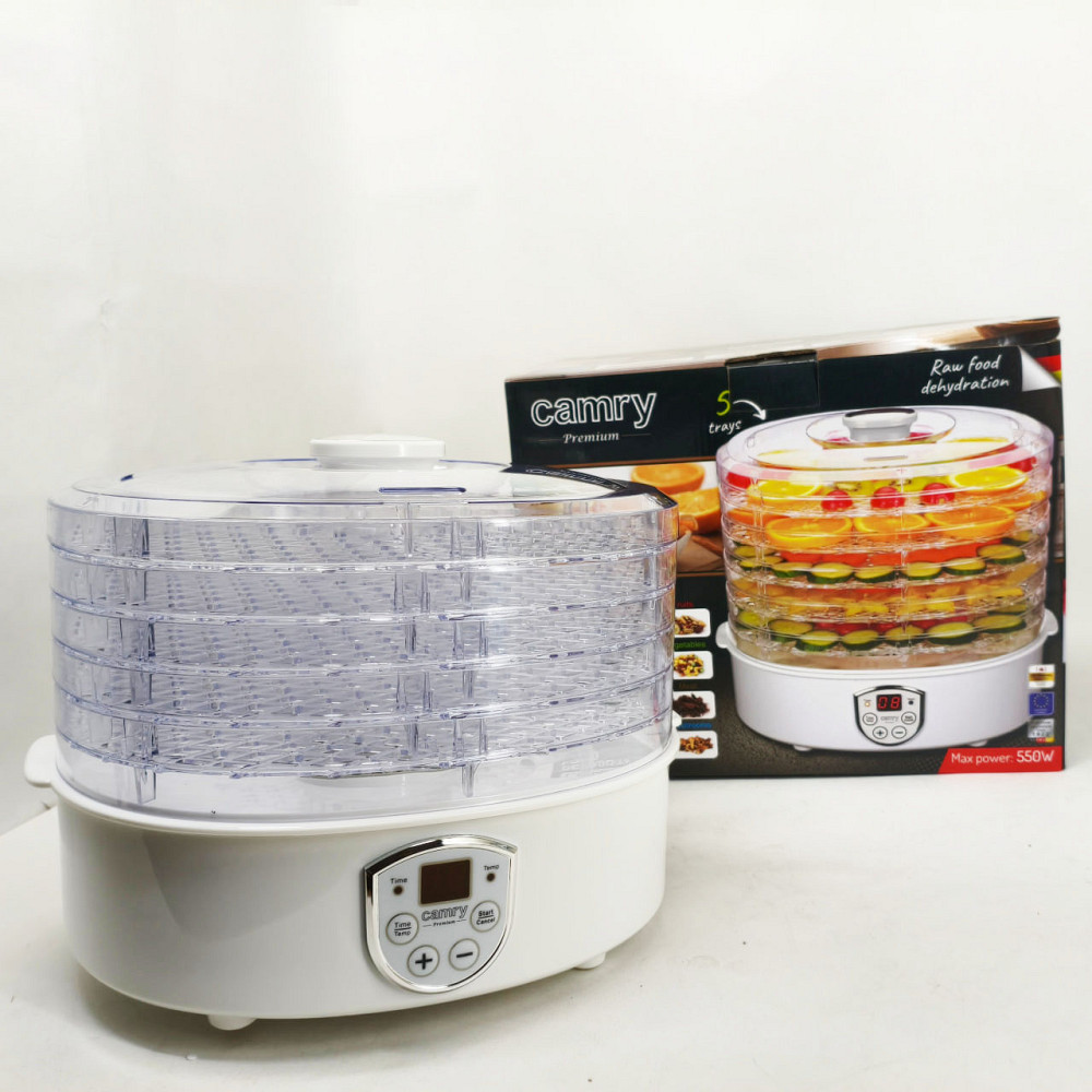 Пищевой дегидратор для сушки и приготовления сушеных блюд Camry CR 6659 35-70°C 240Вт DM-44 Львов - изображение 4