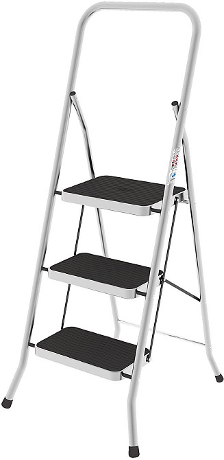 Драбина Colombo Security 3 щаблі (G206AT3W) Київ - фото 1