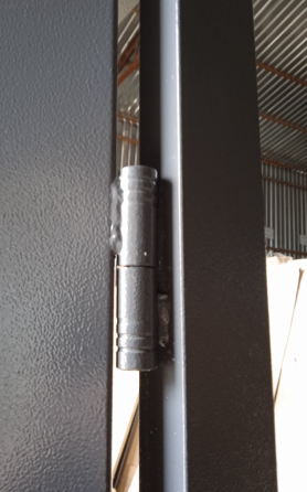 Двери металлические технические в наличии, Redfort Техническая 2 листа металла, Ral 7024 Киев