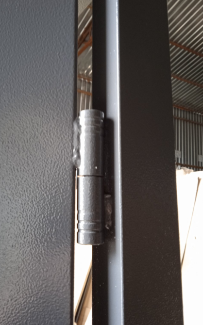 Двери металлические технические в наличии, Redfort Техническая 2 листа металла, Ral 7024 Киев - изображение 5