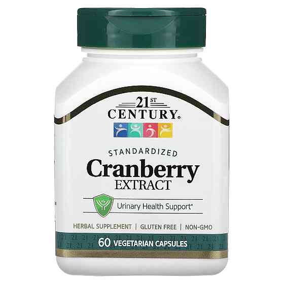 Cranberry Extract, Standardized, 60 Vegetarian Capsules Луцк