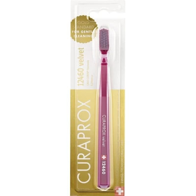 Зубная щетка Curaprox 12460 Velvet Ультрамягкая Пурпурная (CS 12460-33) Винница - изображение 1