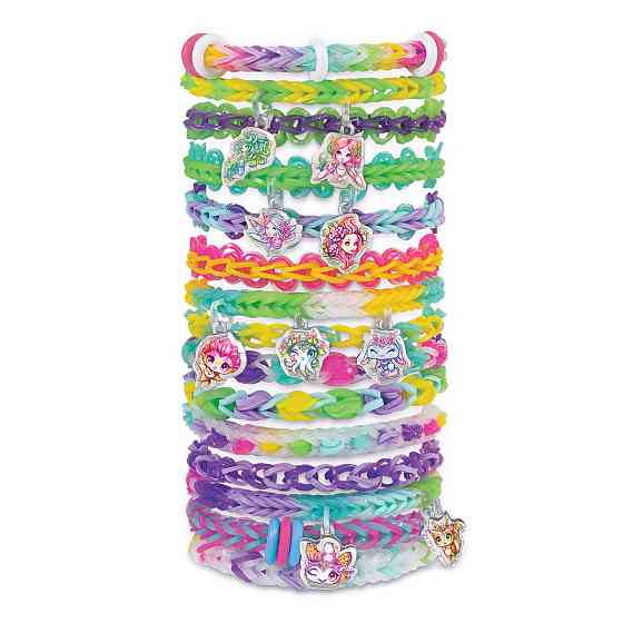 Набір для створення прикрас серії Rainbow Loom™ з підвісками – Небесна фантазія Дніпро