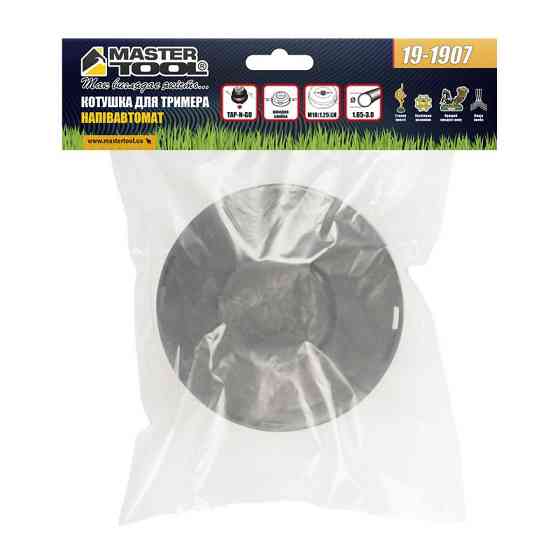 MASTERTOOL Котушка для тримера MASTERTOOL напівавтоматична ABS пластик M10х1.25 FLH 19-1907 Киев