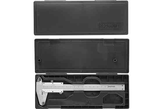 Штангенциркуль (0-150 мм, 0.02 мм; внутр. Ø, покликаний. Ø + глибиномер), в пластиковому футлярі PARTNER PA-5096P1 Одеса