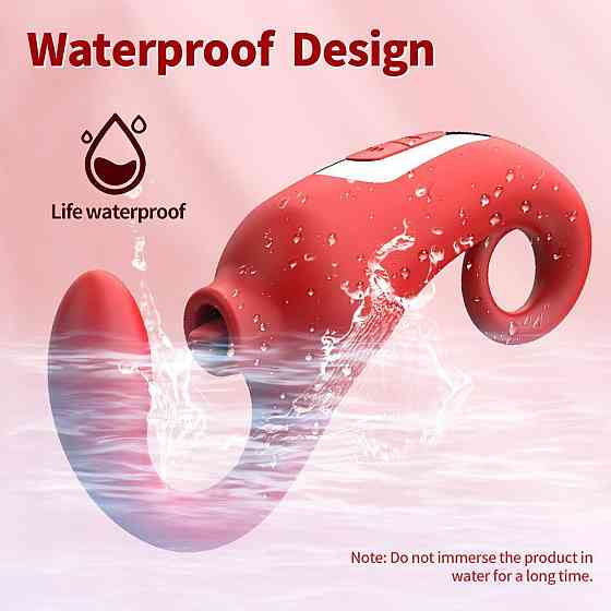 Вібратор - Merfi, 10 Vibration Functions, 10 Frequency Tongue Licking USB Sex Aura Київ