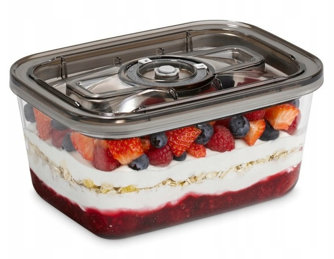 Набір Вакуумних контейнерів 3 шт зі скла 1500 мл та 500 мл + шланг з адаптером CASO (1177) Нововолинськ - фото 7