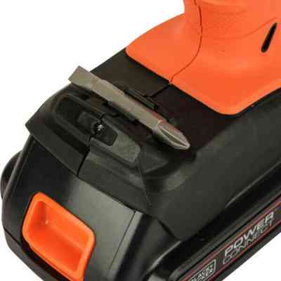 Шуруповерт Black&amp;Decker 18 В Li-Ion, 1.5Ah, 600 об/хв, 1,2 кг (BCD001C1) Вінниця