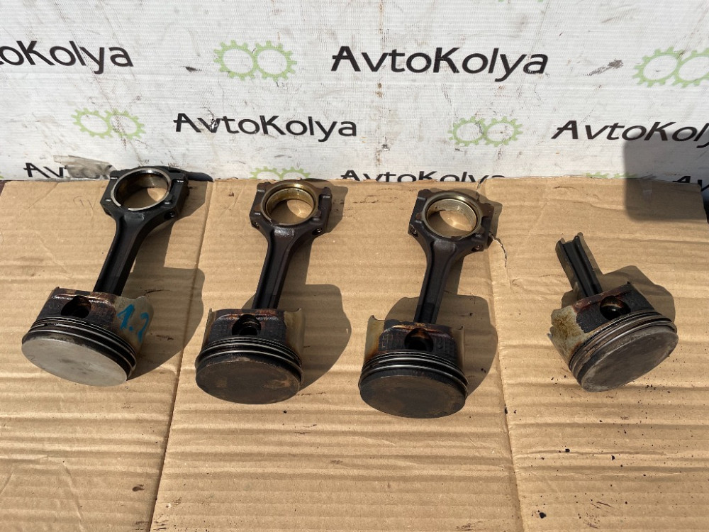 Поршень двигуна з шатуном Ford Fusion 1.25 бензин 2002-2012 (YS6G-KA) Ковель - фото 1