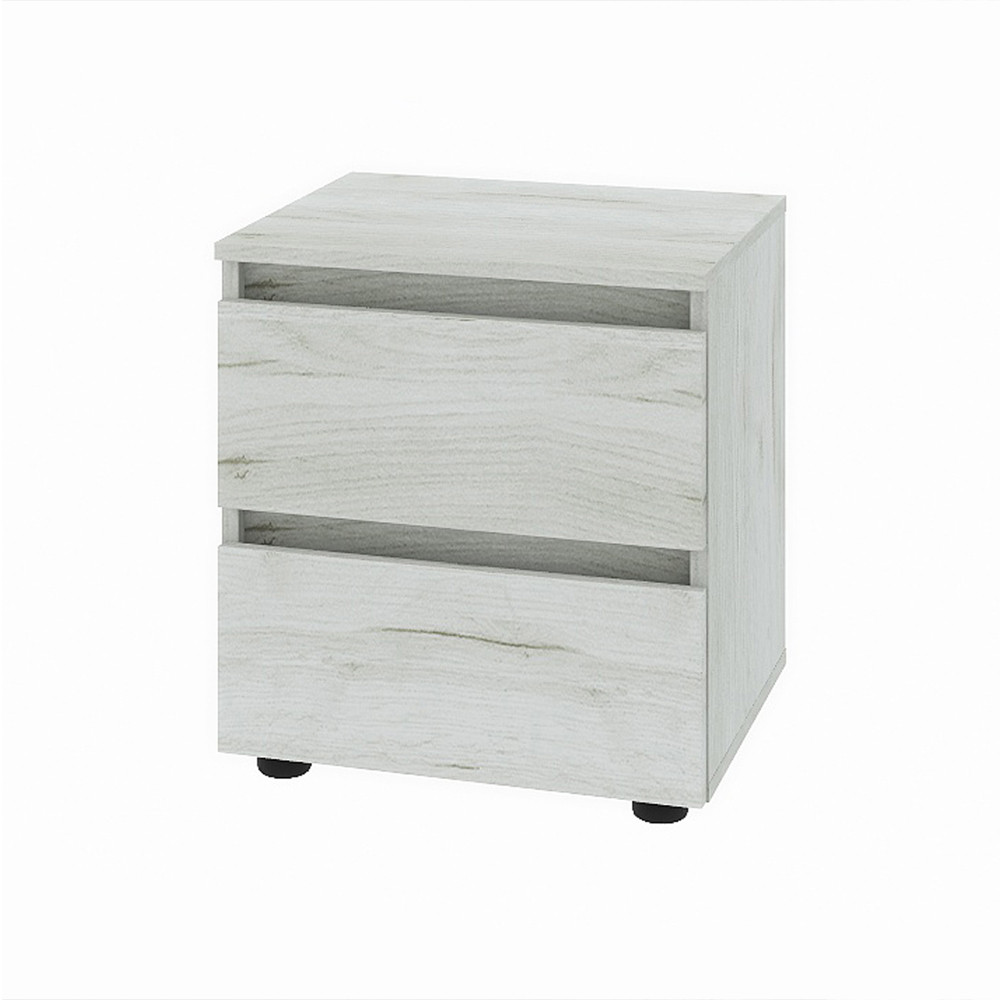 Тумба приліжкова Еверест ТЛ-1 Лайт 45х38х49 см Дуб Крафт білий (DTM-071083) Львів - фото 5