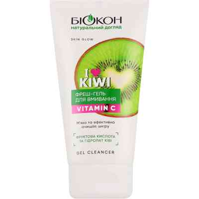 Гель для умывания Біокон I Love Kiwi с витамином С 150 мл (4823110302781) Винница