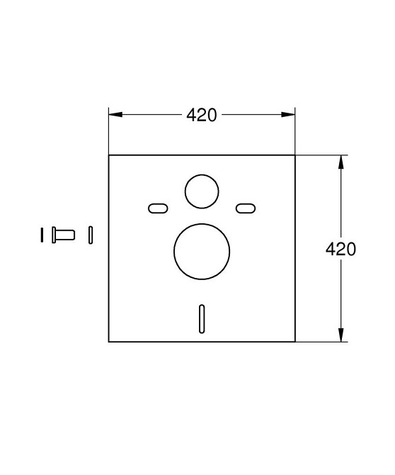 Комплект для звукоізоляції Grohe   ( 37131000 ) 33946 Харків - фото 2