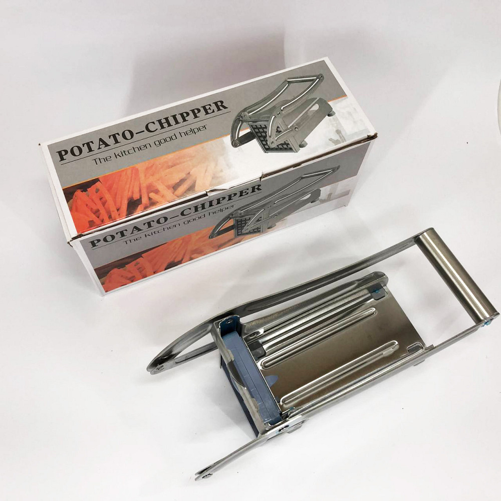 Ручная картофелерезка металлическая машинка Potato Chipper для нарезки картофеля фри UN12-15 LE-70 Львов - изображение 16