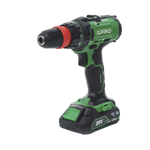 Дриль-шуруповерт швидкознімний патрон 20W 2A 2 АКБ/ЗП/+кейс 20DC APRO Житомир - фото 1