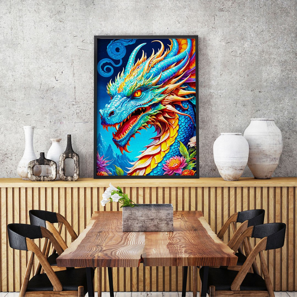 Пазл Синій дракон - Blue Dragon (Enjoy-2143) Киев - изображение 7