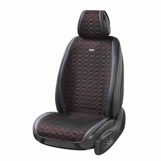 Комплект преміум накидок для сидінь Beltex Monte Carlo, black-red Львів