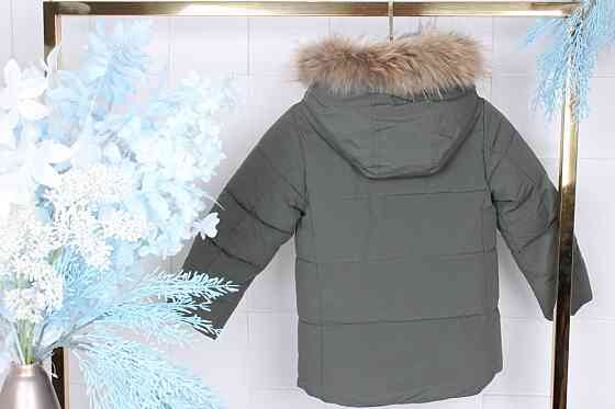 Детская зимняя куртка на мальчика 128-134 на холофайбере Николаев